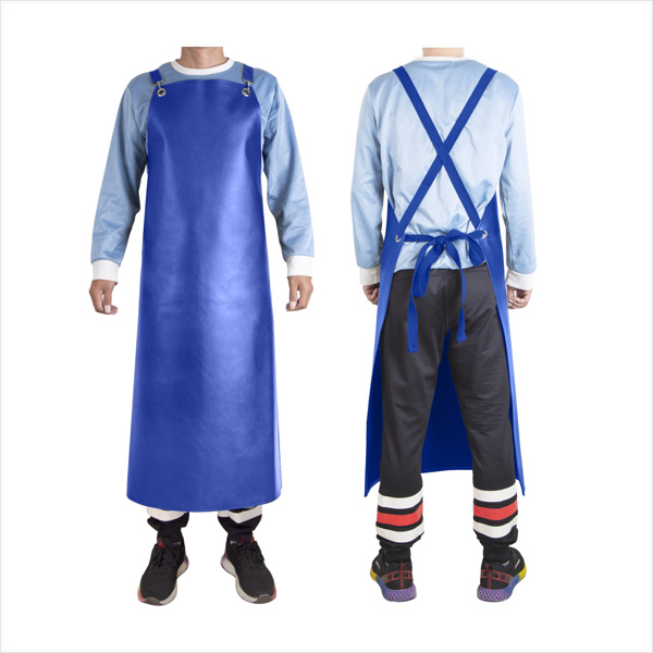 Sheomern Pu Rubber Waterproof Aprons for Dishwashing, Heavy Duty